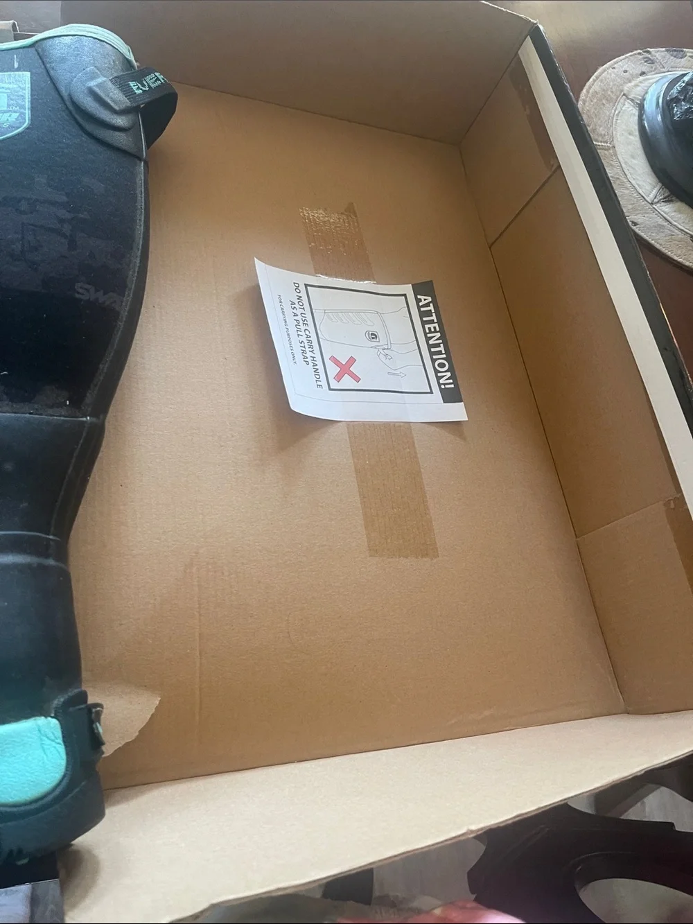Women’s Black & Mint Outdoor Rain Boots